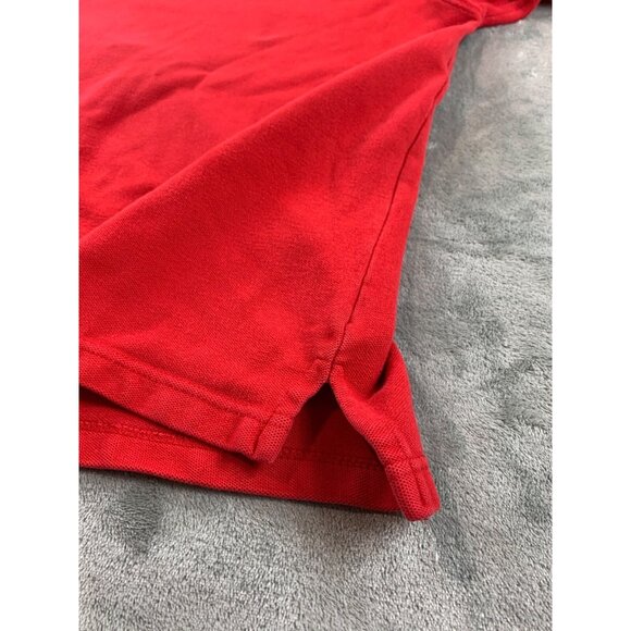 Vintage Georgia Bulldogs Polo Shirt Men XL Red NCAA Football B Resort Golf Coach - Picture 8 of 10